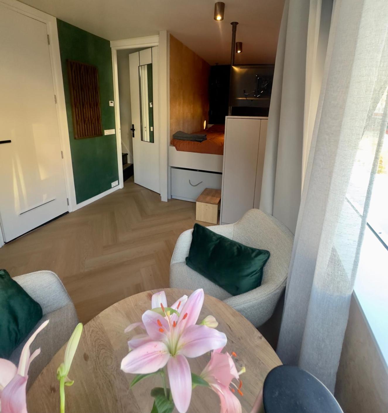 Houseboat Bnb The Floating Nest Amsterdam Ngoại thất bức ảnh